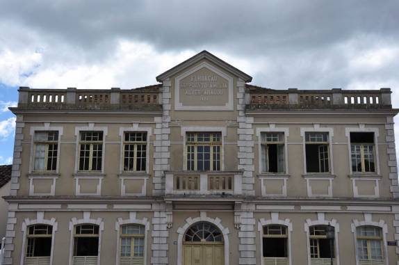 Um dos muitos prédios históricos da Lapa, no Paraná